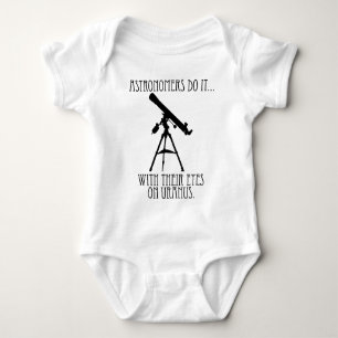 Astronomers Do It... With Their Eyes On Uranus Baby Bodysuit