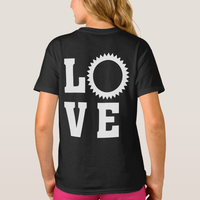 Astronomers, Love Total Eclipse T-Shirt (Back)