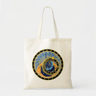 Astronomical Clock Astrology Star Constellation Tote Bag
