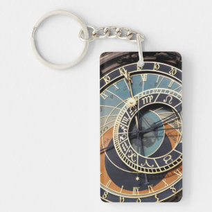 Astronomical Clock In Prague Key Ring