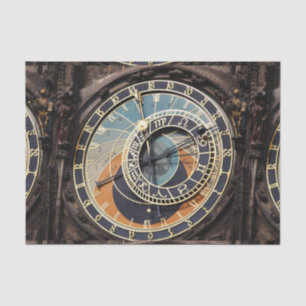Astronomical Clock In Prague Tissue Paper
