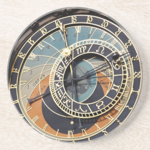 Astronomical Clock In Praque Coaster