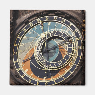 Astronomical Clock In Praque Magnet