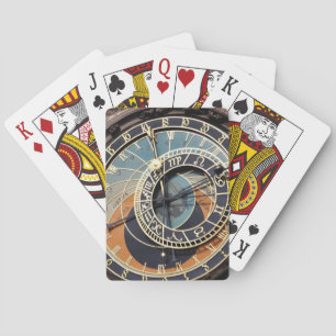 Astronomical Clock In Praque Playing Cards