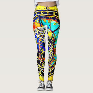 ASTRONOMICAL CLOCK LEGGINGS