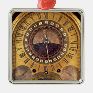 Astronomical clock made for the Grand Dauphin Metal Tree Decoration