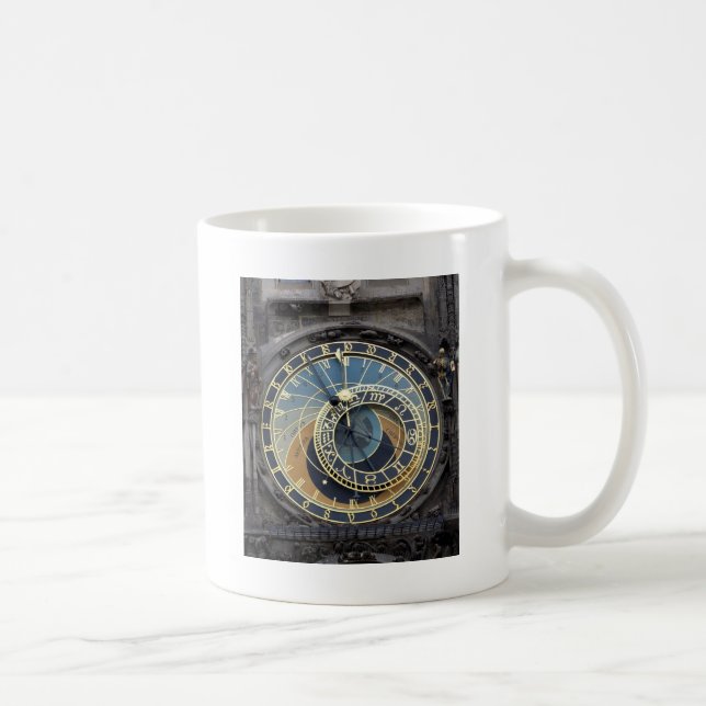 Astronomical Clock or Prague Orloj Coffee Mug (Right)