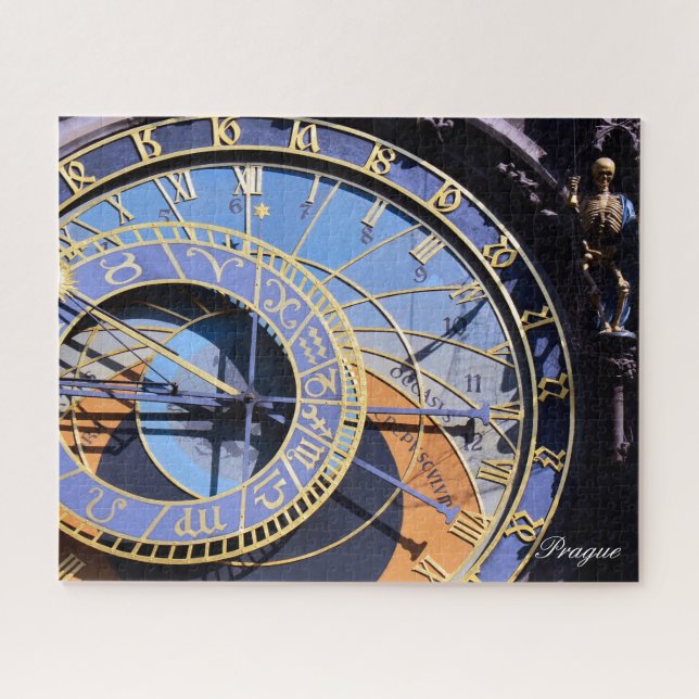 Astronomical Clock, Prague, Czechia (Architecture) Jigsaw Puzzle (Horizontal)