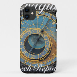 Astronomical clock Prague Orlog Czech Republic iPhone 11 Case