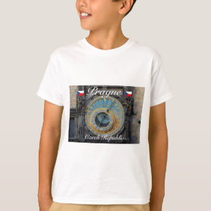 Astronomical clock Prague Orlog Czech Republic T-Shirt