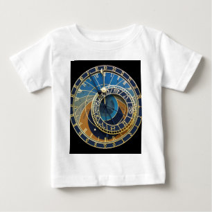 Astronomical Clock-Prague Orloj Baby T-Shirt