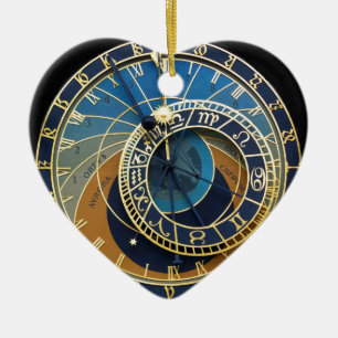 Astronomical Clock-Prague Orloj Ceramic Ornament