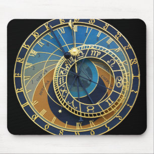 Astronomical Clock-Prague Orloj Mouse Pad