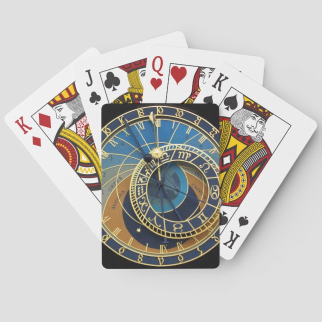 Astronomical Clock-Prague Orloj Playing Cards (Back)