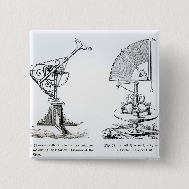 Astronomical Instruments 15 Cm Square Badge (Front)