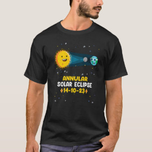 Astronomy  Annular Solar Eclipse 14 10 23 Nevada T-Shirt