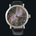 Astronomy & Butterfly Nebula Watch, Hubble /Galaxy Watch<br><div class="desc">WATCH : Astronomy fashion gifts for outer space fans,  night sky watchers and crazy fun presents with Hubble & Butterfly Nebula (credit to Nasa). You can easily personalised text / name.</div>