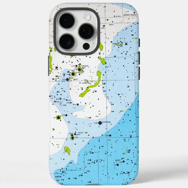 Astronomy Celestial Star Map Orion Case-Mate iPhone Case (Back)