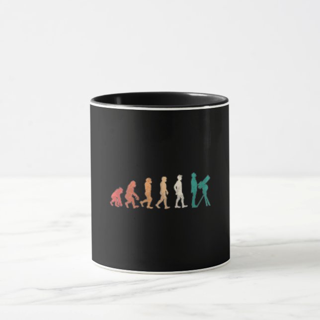 Astronomy Evolution Retro Space Stars Universe Mug (Center)