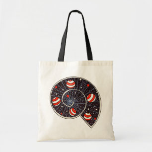 Astronomy Funny Space Spiral Galaxy Tote Bag