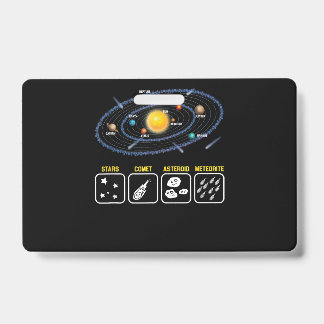 Astronomy Geek Galaxy Science Outer Space Solar Sy ID Badge