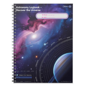 Astronomy Logbook – Discover the Universe Notebook