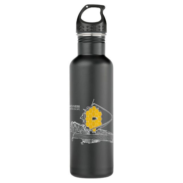 Astronomy Lover James Webb Space Telescope JWST As 710 Ml Water Bottle (Front)