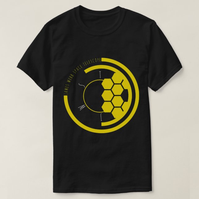 Astronomy Lover James Webb Space Telescope JWST As T-Shirt (Design Front)