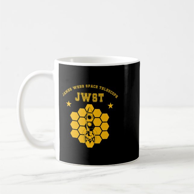 Astronomy Lover James Webb Space Telescope JWST Sp Coffee Mug (Left)