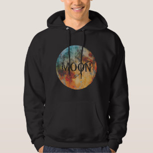 Astronomy Lover Moon Lettering Moon Mystical Full Hoodie