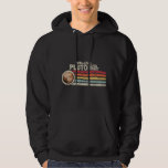 Astronomy Lover Pluto Never Forget Retro Style Ast Hoodie<br><div class="desc">astronomy , cosmos , cosmonaut , planets , nasa , science , mars , planet , earth , space , stars , galaxy , moon , universe , astronaut , Aeronautical , Aerospace , spaceman , outer space , explorer , solar system , alien</div>