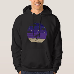 Astronomy Lover Retro Astrophotographer Cosmologis Hoodie