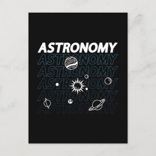 Astronomy Lovers Space Stars Universe Science Holiday Postcard