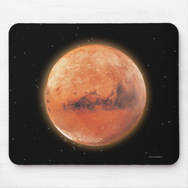 Astronomy Mars Planetary Image Mouse Pad (Front)