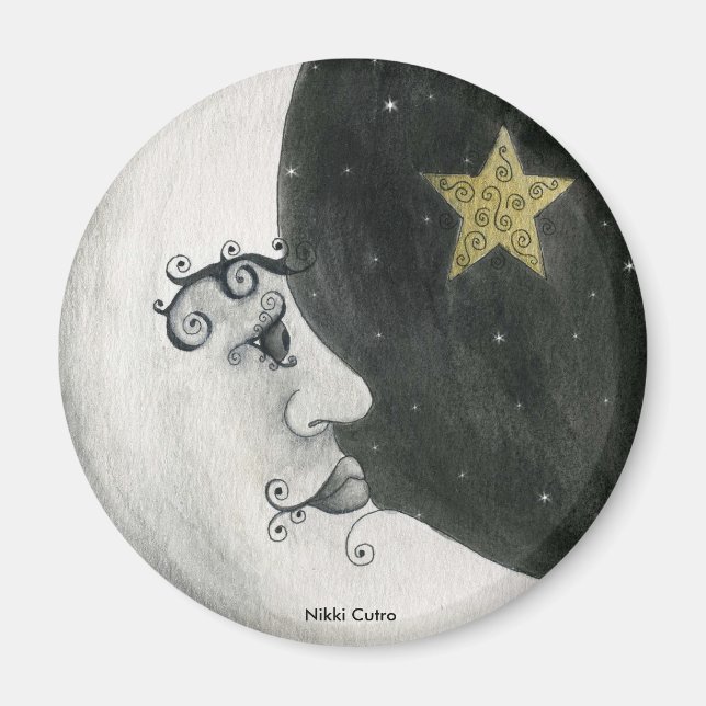 Astronomy - Moon Magnet (Front)