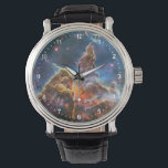 Astronomy & Mystic Mountain Watch, Hubble / Galaxy Watch<br><div class="desc">WATCH: Astronomy fashion gifts for outer space fans,  night sky watchers and crazy fun presents with Hubble & Mystic Mountain (credit to Nasa). You can easily personalised text / name.</div>