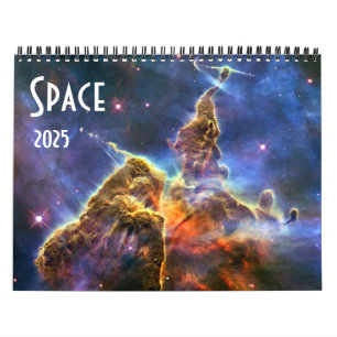 Astronomy NASA Space Universe Galaxy 2025 Sky Calendar