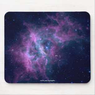 Astronomy Nebula RCW49_04 Outer Space Image Mouse Pad