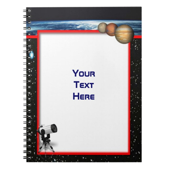 Astronomy Notebook (Front)