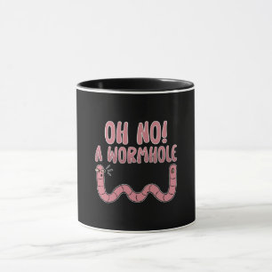 Astronomy Oh No A Wormhole Space Stars Universe Mug