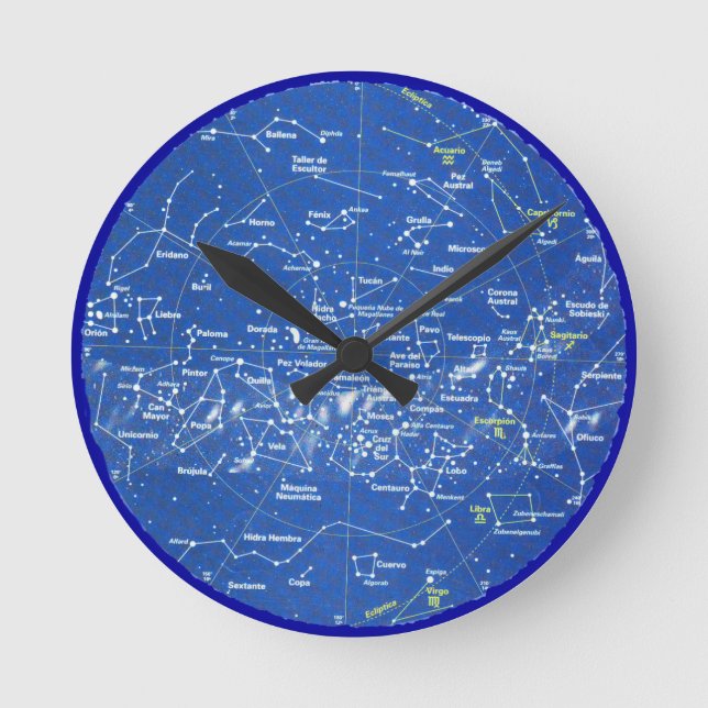 Astronomy Round Clock (Front)