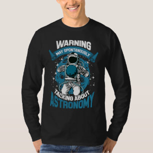 Astronomy Saturn Earth Nebula Asteroid T-Shirt