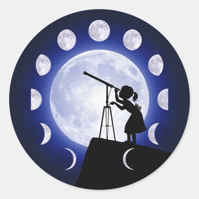 Astronomy  sticker (Front)