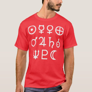 Astronomy Symbols T-Shirt