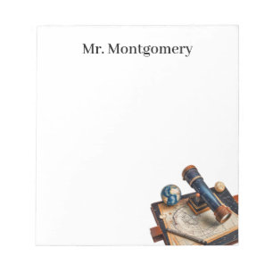 Astronomy Teacher Telesope Notepad