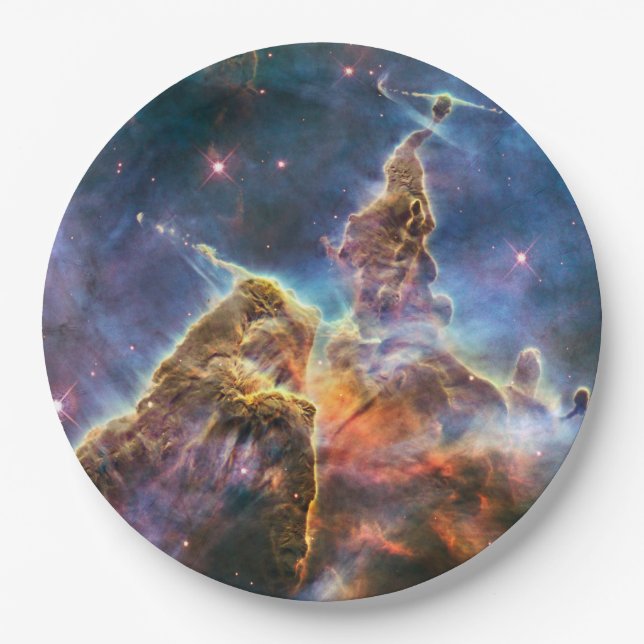 Astronomy Theme  Paper Plate (Front)