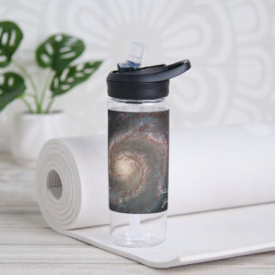 Astronomy & Whirpool Galaxy Spiral / Hubble Water Bottle