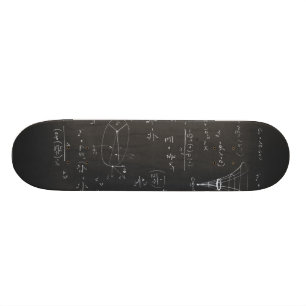 Astrophysics diagrams and formulas skateboard