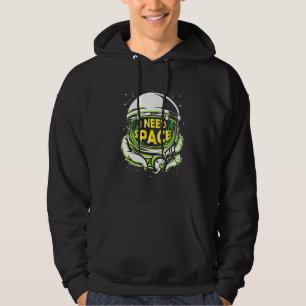 Astrophysics I Need Space Outer Space Science Geek Hoodie