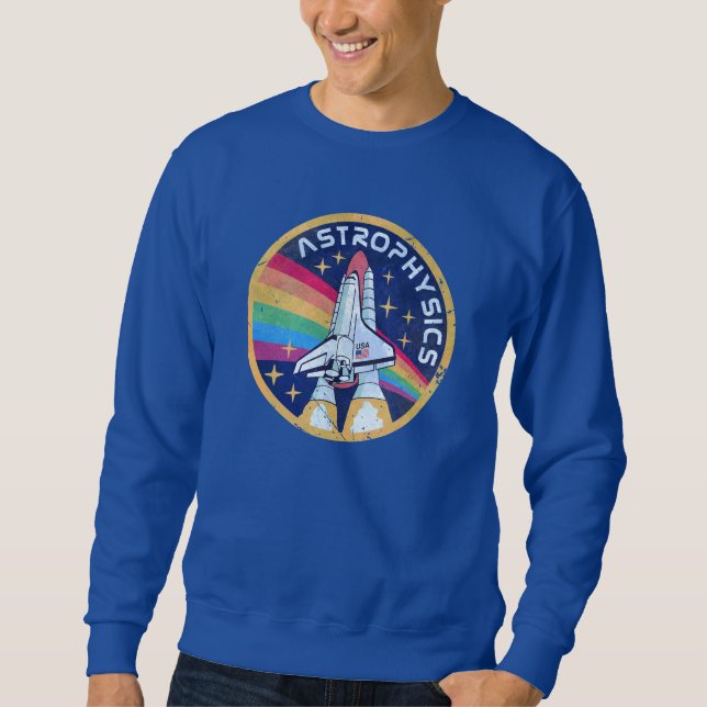 Astrophysics Vintage Emblem V01 Sweatshirt (Front)